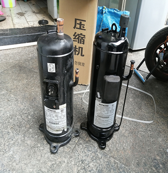 天河中央空调压缩机的更换维修